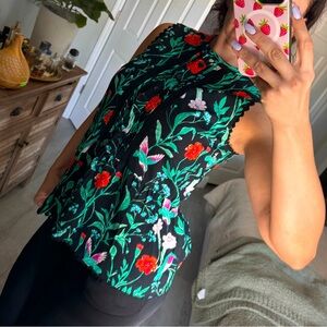 Kate Spade peplum blouse